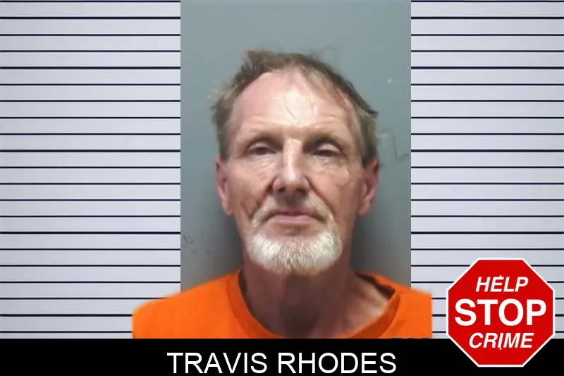 Travis Rhodes mugshot
