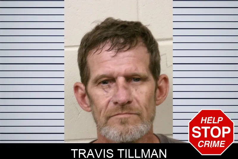 Travis Tillman mugshot