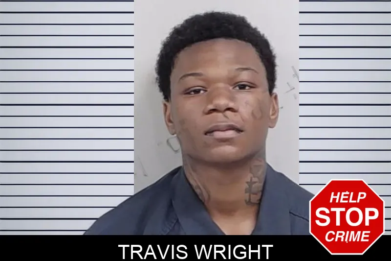Travis Wright mugshot
