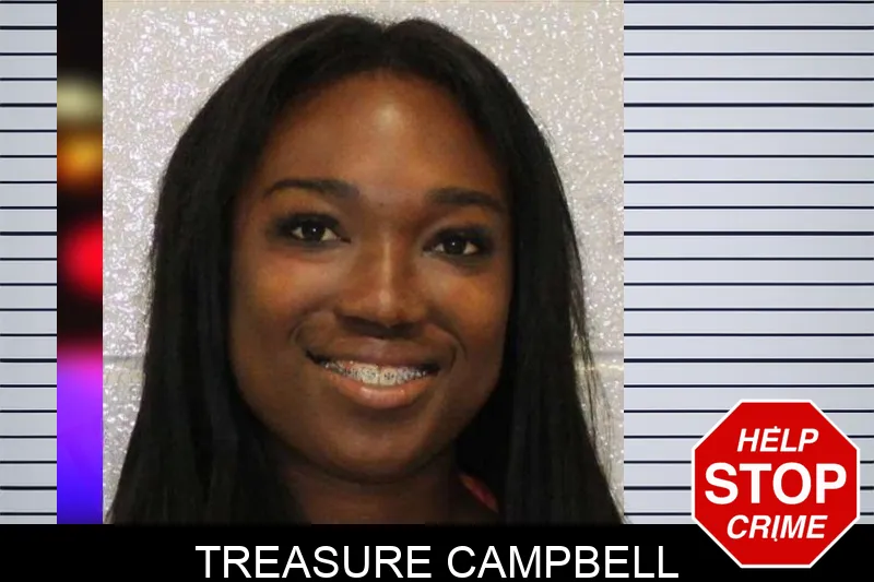 Treasure Campbell mugshot
