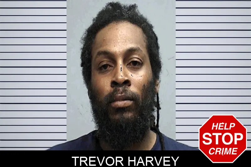 Trevor Harvey mugshot