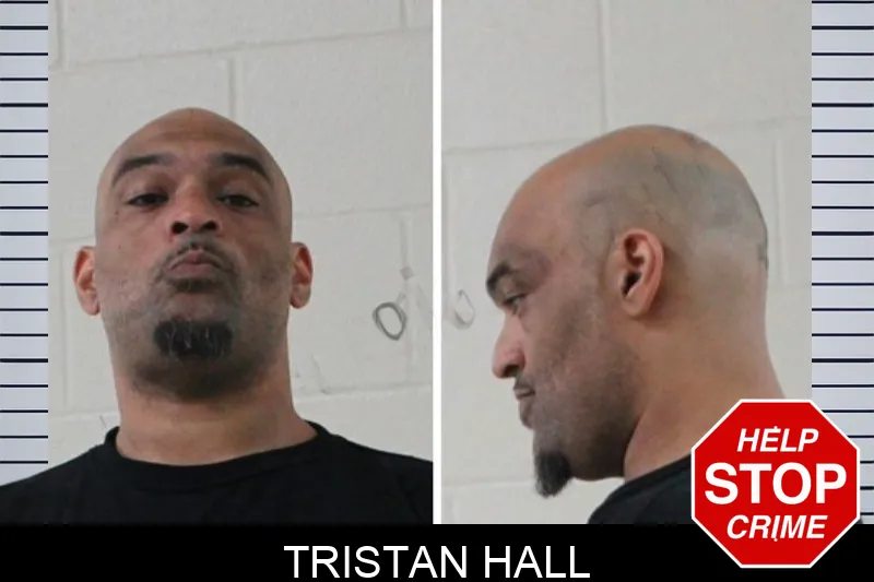Tristan Hall mugshot
