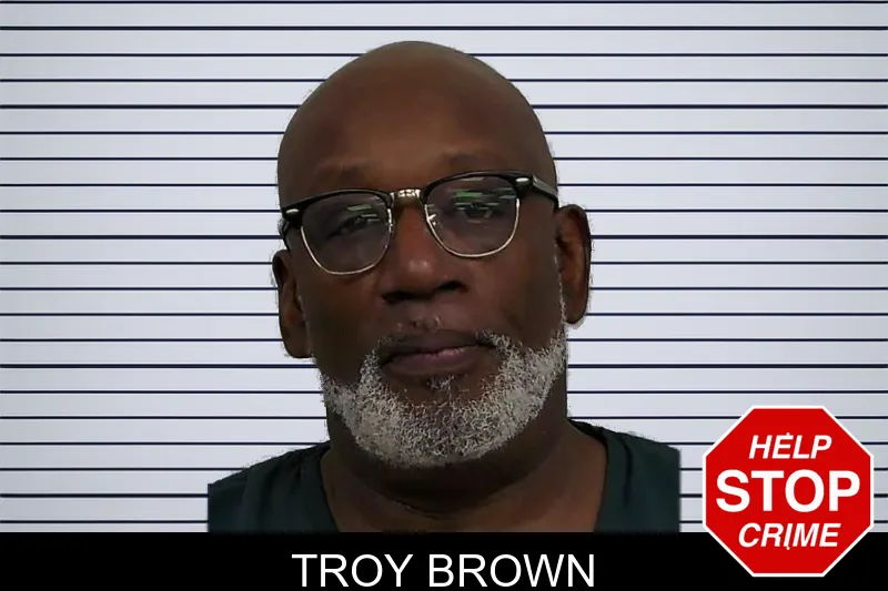Troy Brown mugshot