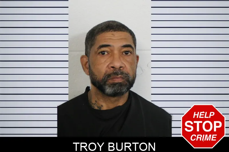 Troy Burton mugshot