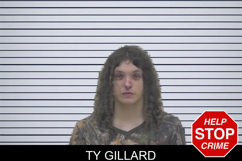 Ty Gillard mugshot
