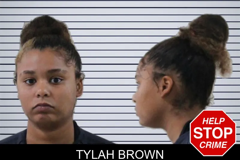 Tylah Brown mugshot