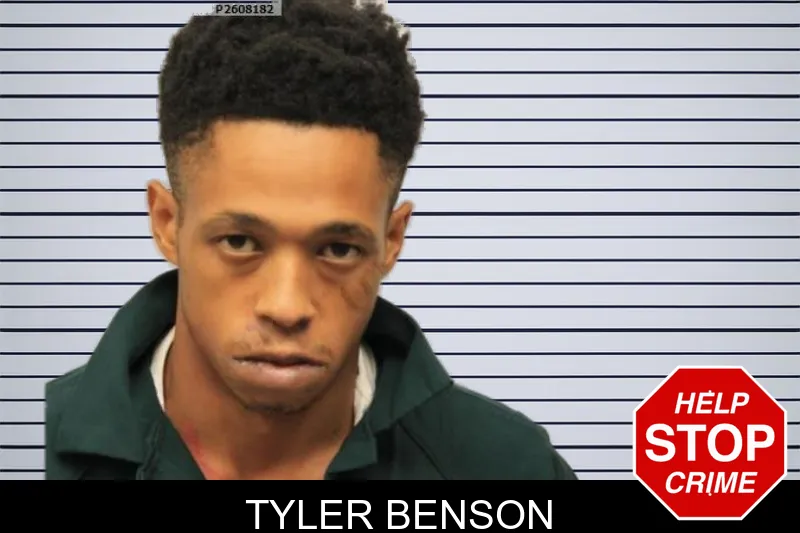 Tyler Benson mugshot