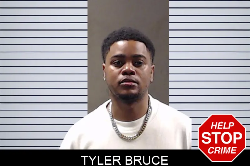Tyler Bruce mugshot