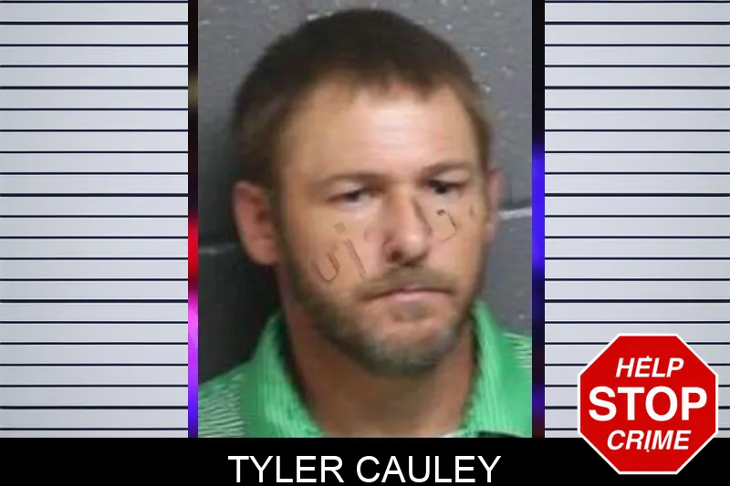 Tyler Cauley mugshot – Bacon County , Georgia Tyler Cauley mugshot