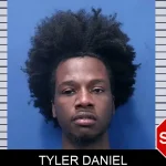 Tyler Daniel mugshot