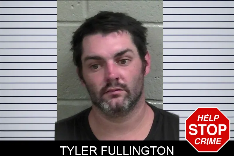 Tyler Fullington mugshot
