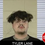 Tyler Lane mugshot