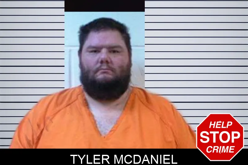 Tyler McDaniel mugshot