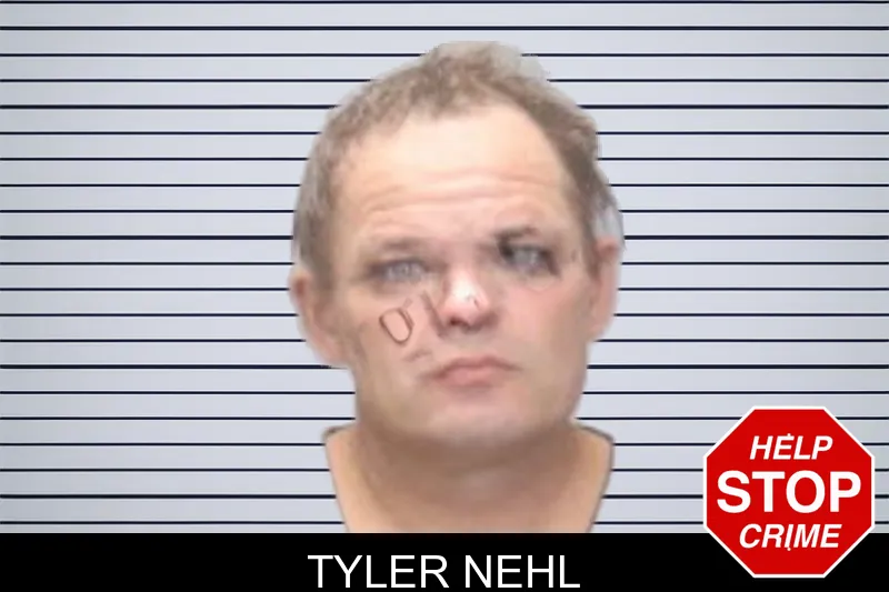 Tyler Nehl mugshot