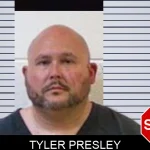 Tyler Presley mugshot