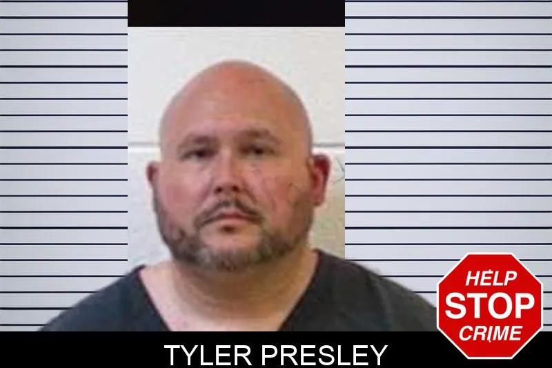 Tyler Presley mugshot