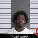 Tyler Sapp mugshot