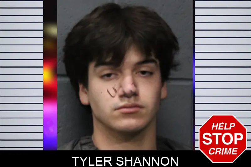 Tyler Shannon mugshot
