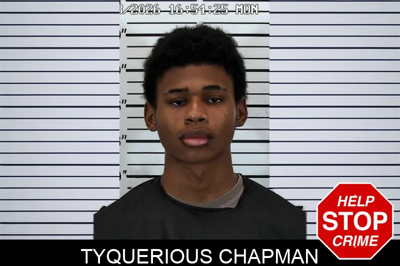 Tyquerious Chapman mugshot – Hart County , Georgia Tyquerious Chapman mugshot
