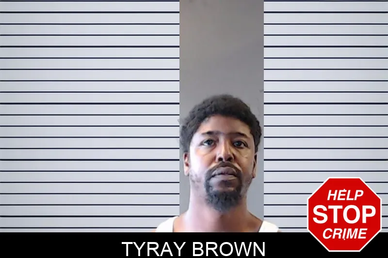 Tyray Brown mugshot