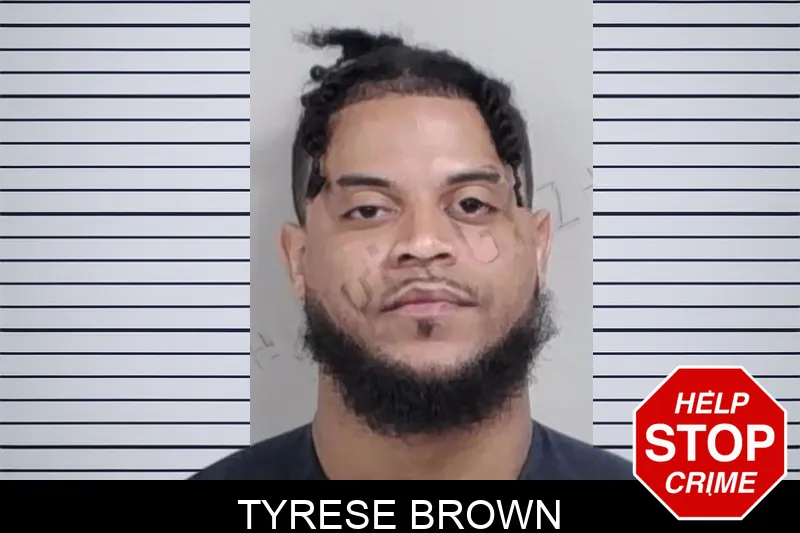 Tyrese Brown mugshot