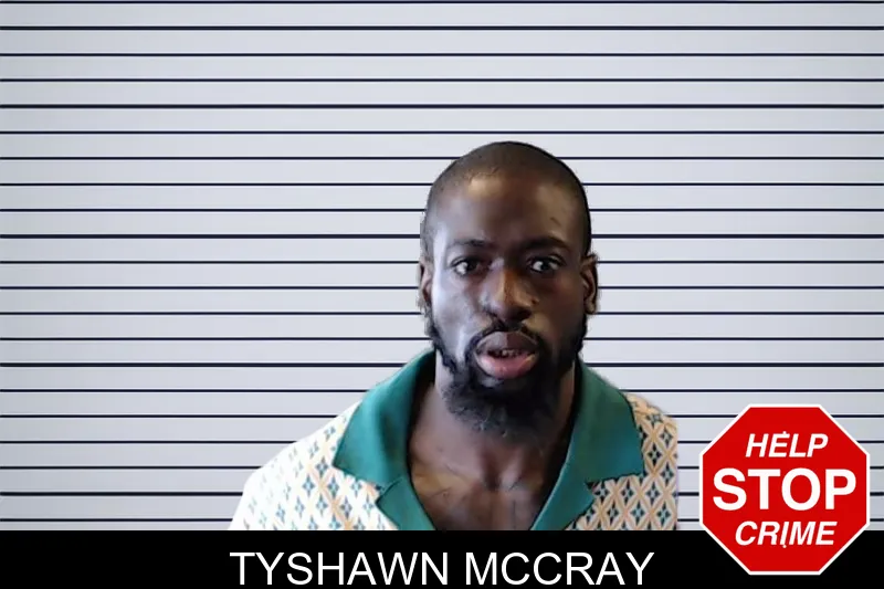 Tyshawn McCray mugshot