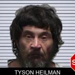 Tyson Heilman mugshot