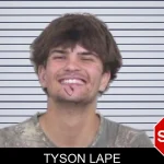 Tyson Lape mugshot