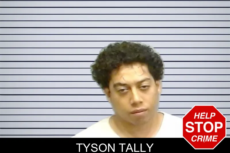 Tyson Tally mugshot