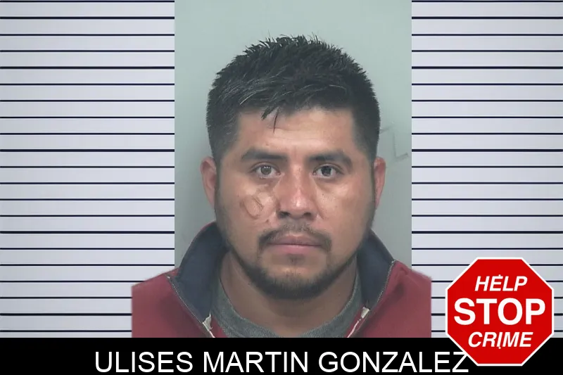 Ulises Martin Gonzalez mugshot