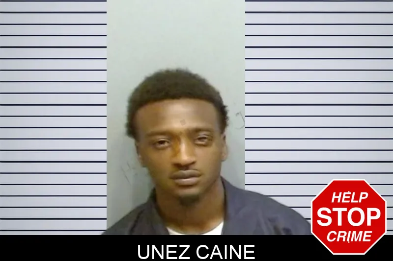 Unez Caine mugshot