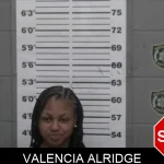 Valencia Alridge mugshot
