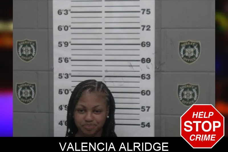 Valencia Alridge mugshot
