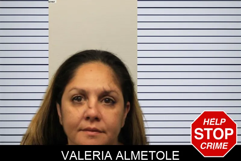 Valeria Almetole mugshot
