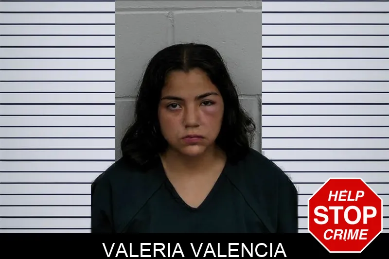 Valeria Valencia mugshot