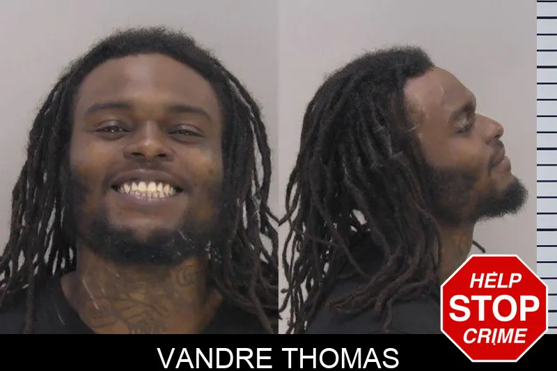 Vandre Thomas mugshot