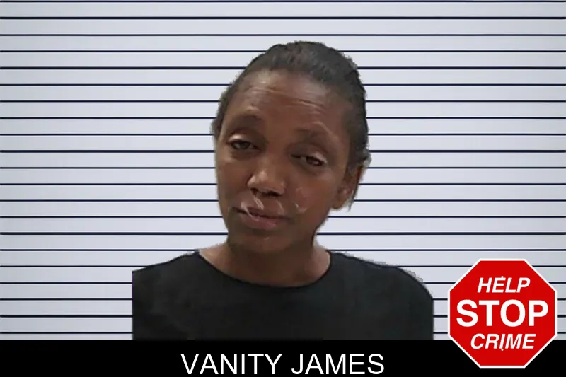 Vanity James mugshot