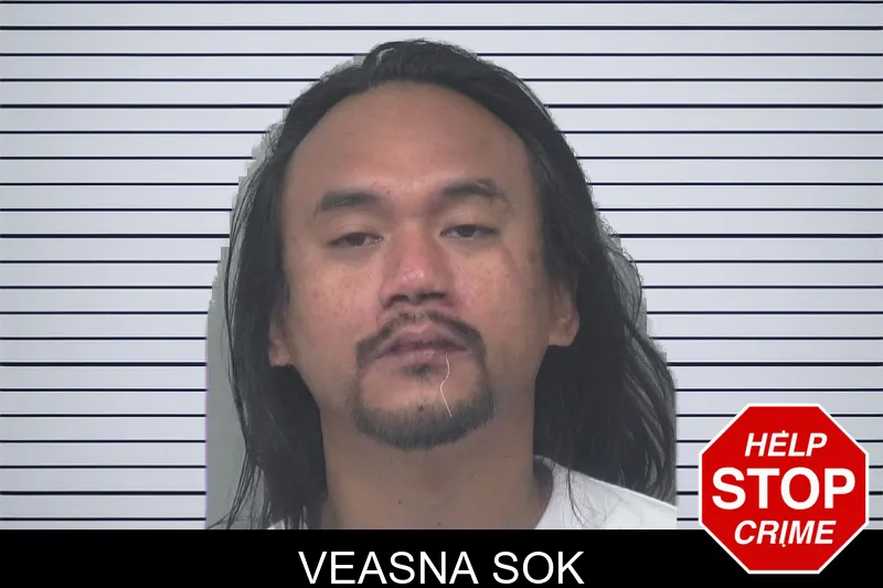 Veasna Sok mugshot