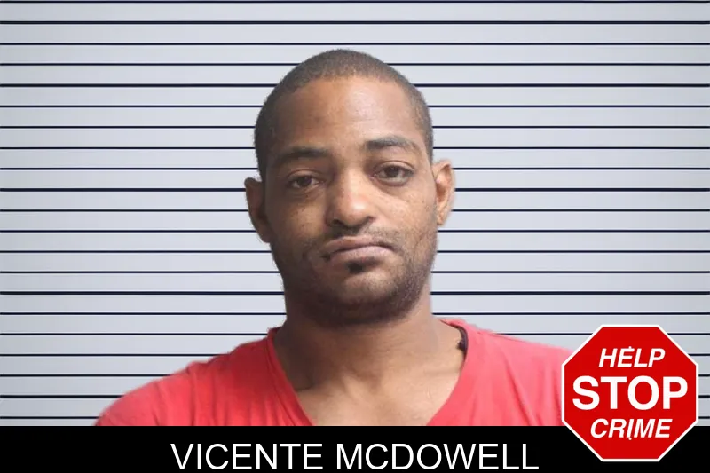 Vicente McDowell mugshot