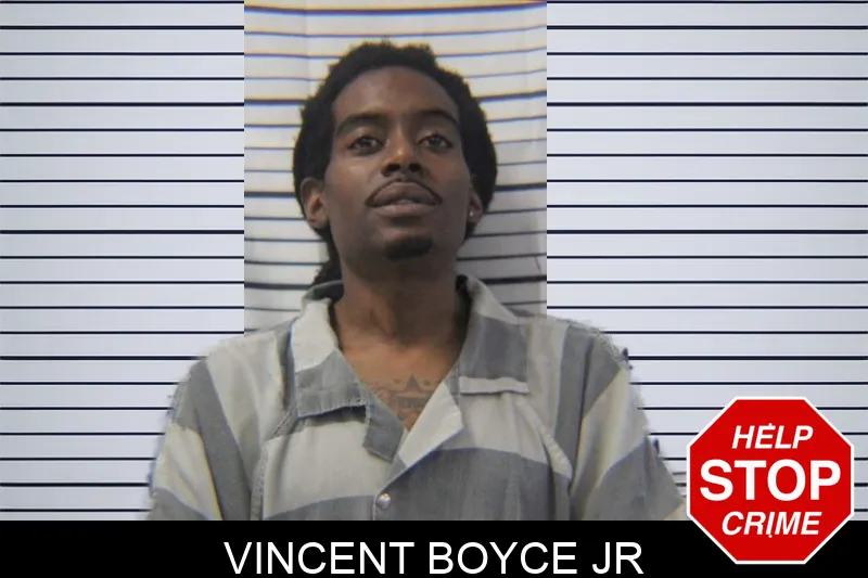 Vincent Boyce Jr mugshot