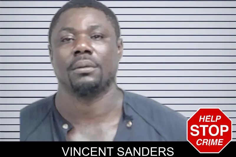 Vincent Sanders mugshot