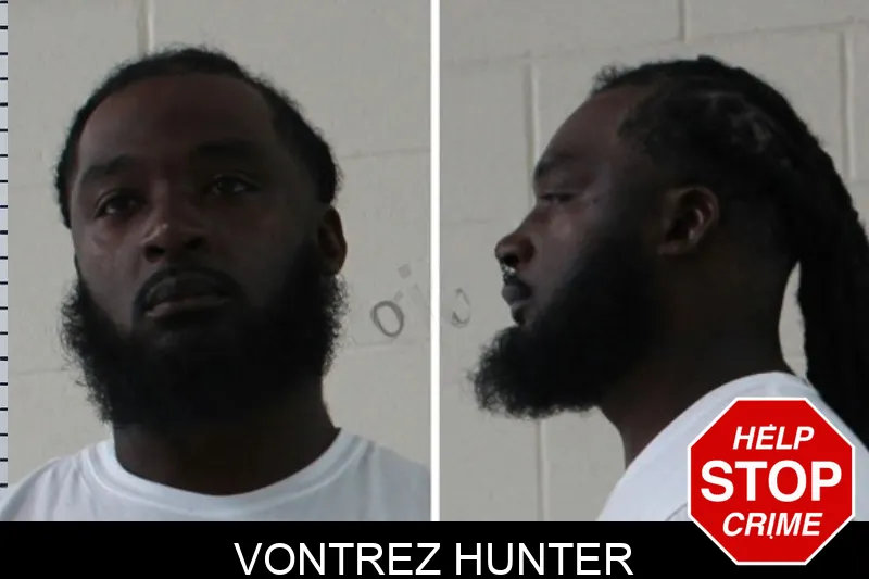Vontrez Hunter mugshot