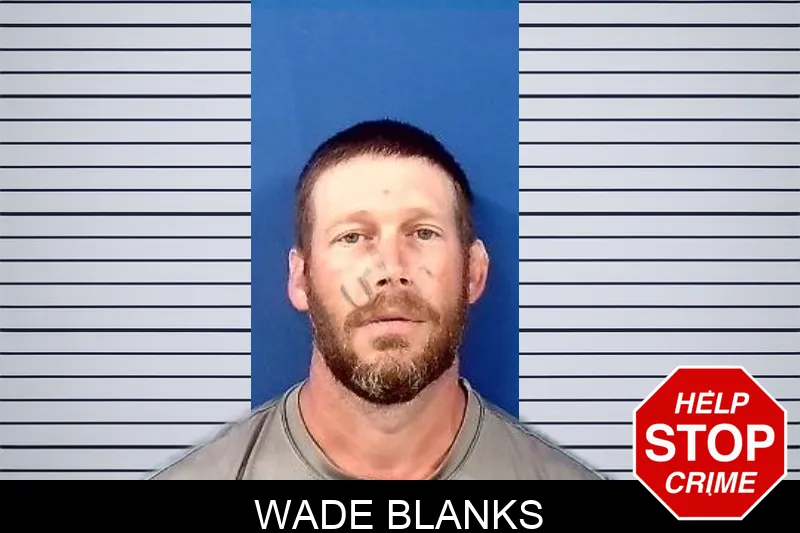Wade Blanks mugshot
