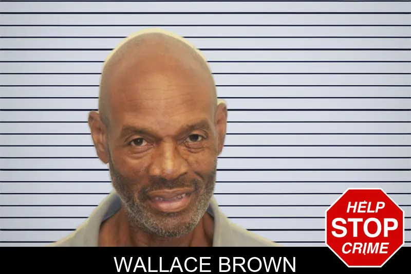 Wallace Brown mugshot