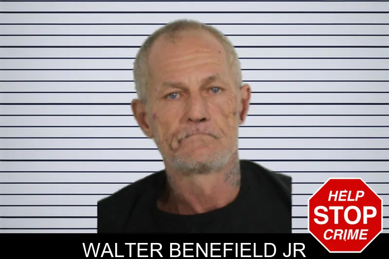 Walter Benefield Jr mugshot