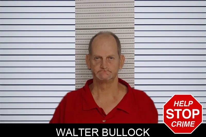 Walter Bullock mugshot