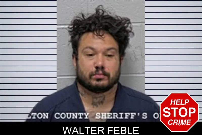 Walter Feble mugshot
