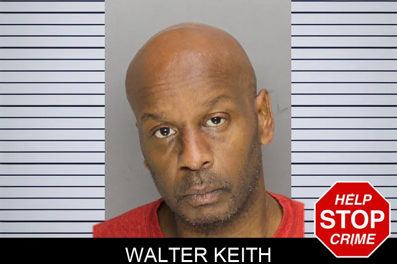 Walter Keith mugshot
