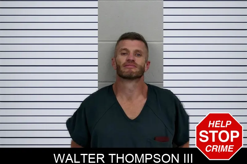Walter Thompson III mugshot