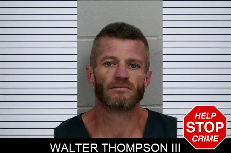 Walter Thompson III mugshot